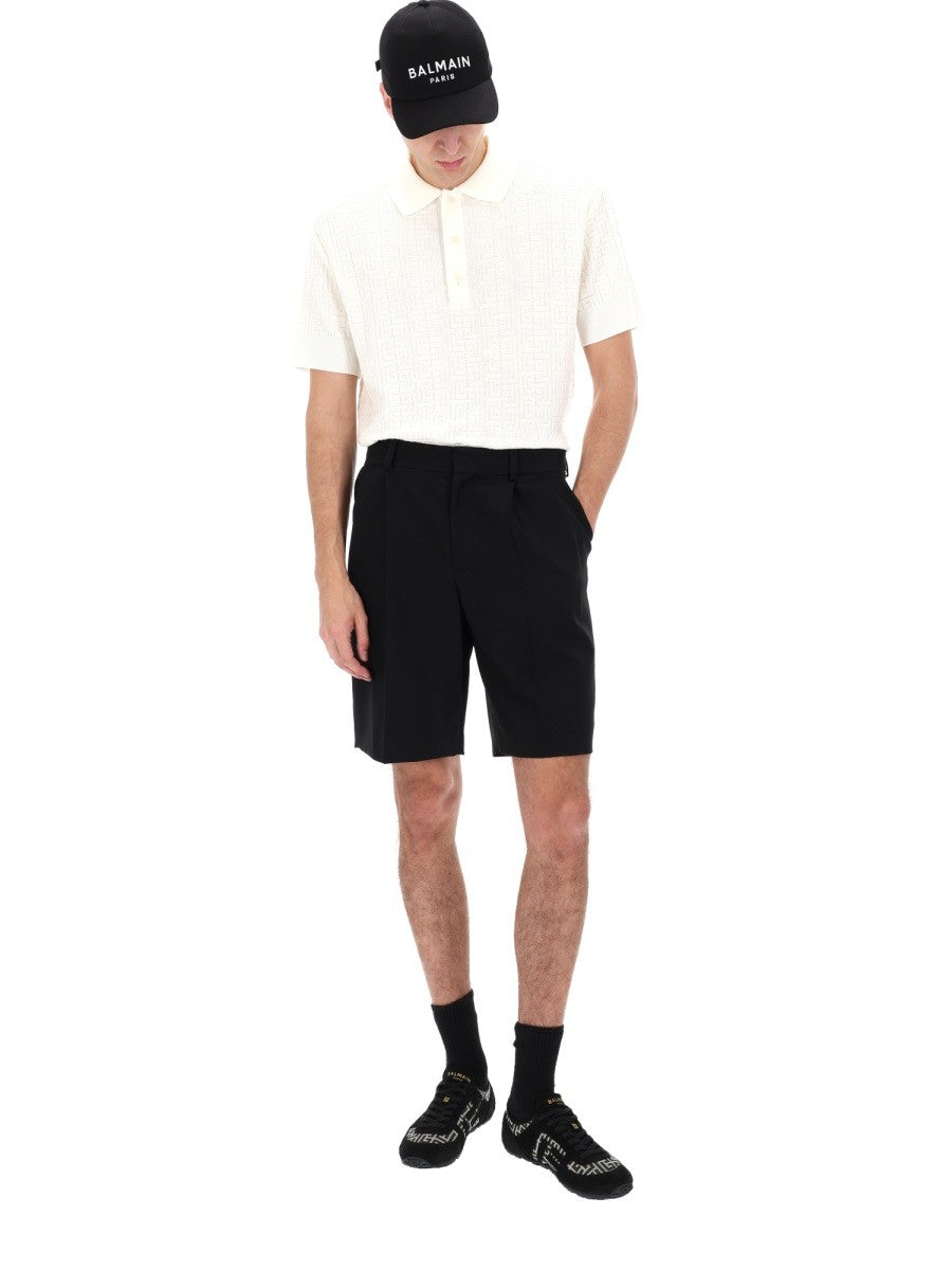 Balmain – Férfi – Fekete – Rövidnadrág