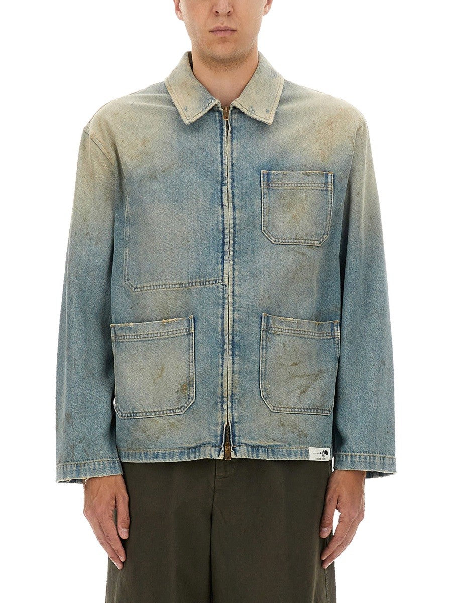 Golden Goose - Férfi - Kék - Dzseki