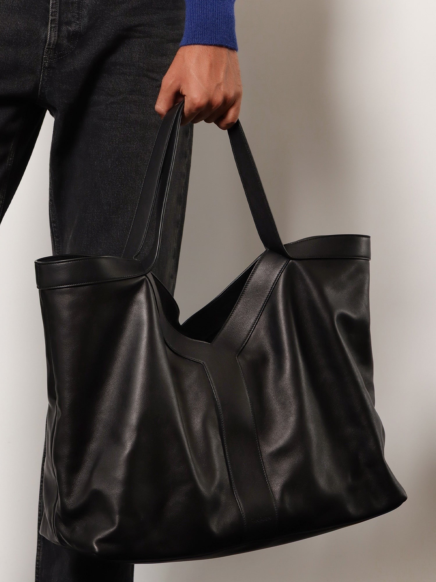 Saint Laurent - Man - Black - Shopping Bag