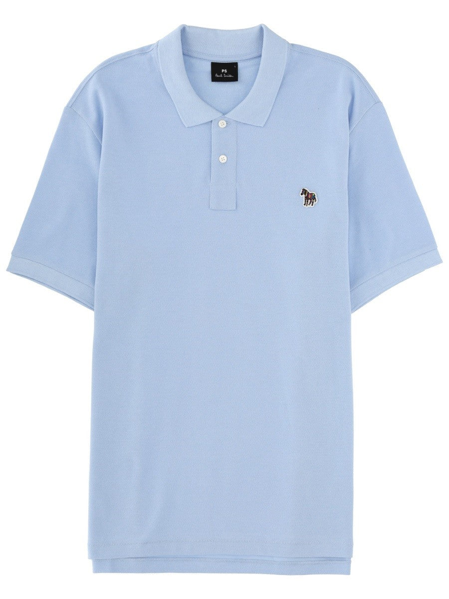PS BY PAUL SMITH - Man - Blue - Polo Shirt