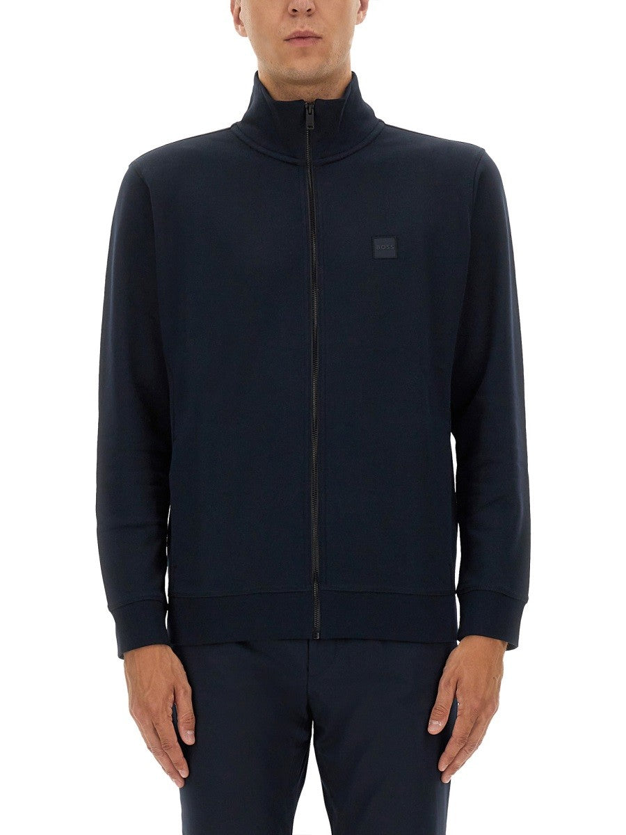 Boss - Man - Blue - Sweatshirt