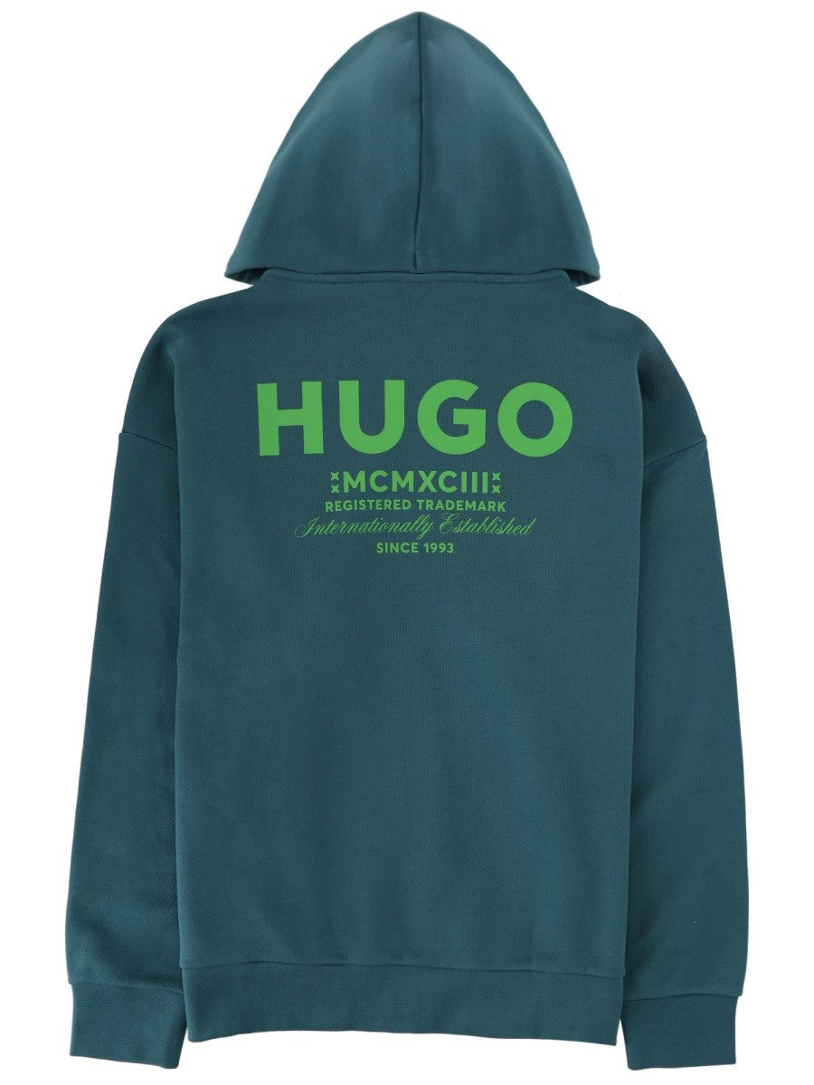 Hugo - Férfi - Zöld - Pulóver